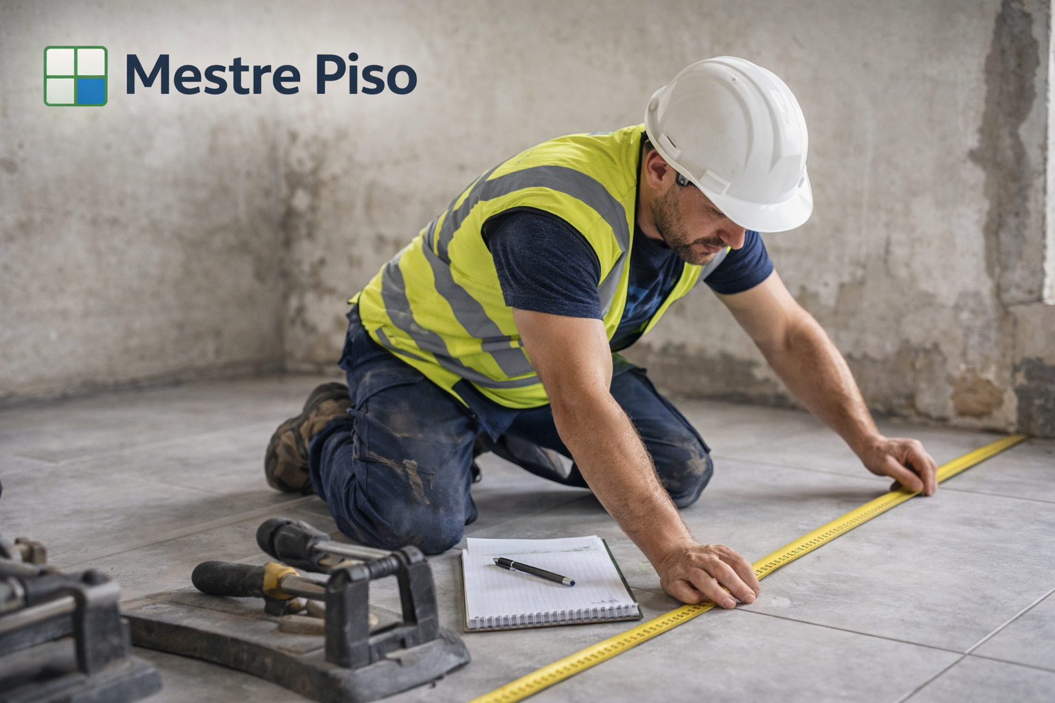 Planejamento de compra de piso para obra